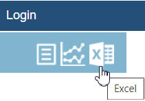 Report export buttons visual